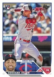 2023 Topps Update Base Set Edouard Julien #US222 card