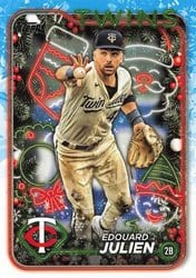 2024 Topps Holiday Base Set Edouard Julien #H174 card