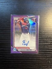 2024 Bowman Chrome Prospects Autographs Eduardo Beltre #CPA-EB card