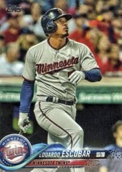 2018 Topps Base Set Eduardo Escobar #697 card