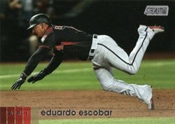 2020 Stadium Club Base Set Eduardo Escobar #210 card