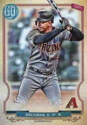 2020 Topps Gypsy Queen Base Set Eduardo Escobar #139 card