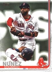 2019 Topps Base Set Eduardo Nunez #407 card