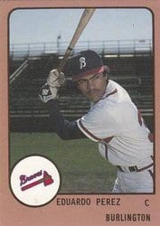 1988 ProCards Base Set Eduardo Perez #1128 card