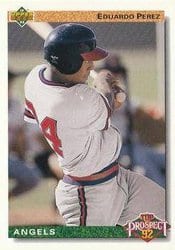 1992 Upper Deck Base Set Eduardo Perez #52 card