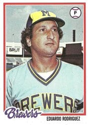 1978 Topps Base Set Eduardo Rodriguez #623 card