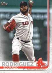 2019 Topps Base Set Eduardo Rodriguez #461 card