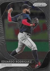 2020 Panini Prizm Base Set Eduardo Rodriguez #18 card