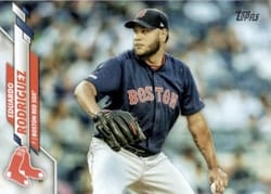 2020 Topps Base Set Eduardo Rodriguez #321 card