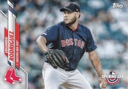 2020 Topps Opening Day Base Set Eduardo Rodriguez #23 card
