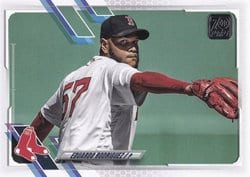 2021 Topps Base Set Eduardo Rodriguez #182 card
