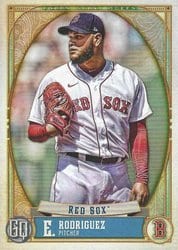 2021 Topps Gypsy Queen Base Set Eduardo Rodriguez #196 card