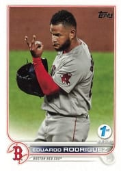 2022 Topps 1st Edition Base Set Eduardo Rodriguez #192 card