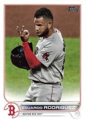 2022 Topps Base Set Eduardo Rodriguez #192 card