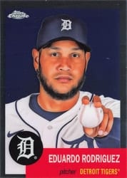2022 Topps Chrome Platinum Anniversary Base Set Eduardo Rodriguez #120 card
