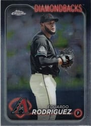 2024 Topps Chrome Base Set Eduardo Rodriguez #235 card