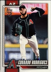 2026 Topps Base Set Eduardo Rodriguez #417 card