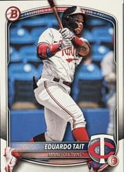 2025 Bowman Draft Base Set Eduardo Tait #BD-39 card