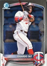2025 Bowman Draft Chrome Eduardo Tait #BDC-39 card