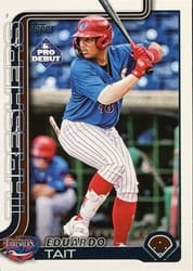 2025 Topps Pro Debut Base Set Eduardo Tait #PD-173 card