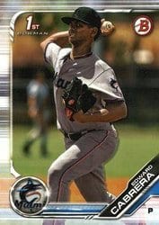 2019 Bowman Prospects Edward Cabrera #BP-114 card