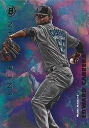 2021 Bowman Inception Base Set Edward Cabrera #41 card