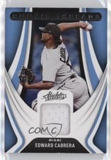 2022 Panini Absolute Rookie Threads Edward Cabrera #RT-EC card