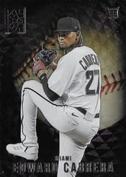 2022 Panini Capstone Base Set Edward Cabrera #122 card