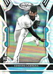 2022 Panini Chronicles Certified Edward Cabrera #5 card