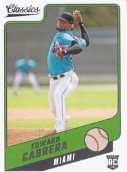 2022 Panini Chronicles Classics Edward Cabrera #9 card