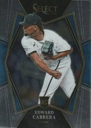 2022 Panini Select Base Set Edward Cabrera #110 card