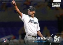 2022 Stadium Club Chrome Base Set Edward Cabrera #16 card