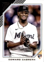 2022 Topps Gallery Base Set Edward Cabrera #80 card