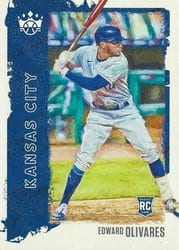 2021 Panini Diamond Kings Base Set Edward Olivares #45 card