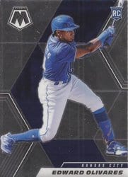 2021 Panini Mosaic Base Set Edward Olivares #203 card
