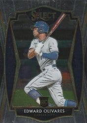 2021 Panini Select Base Set Edward Olivares #182 card