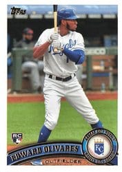 2021 Topps Archives Base Set Edward Olivares #251 card