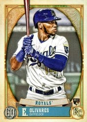 2021 Topps Gypsy Queen Base Set Edward Olivares #4 card