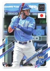 2021 Topps Japan Edition Base Set Edward Olivares #183 card