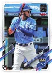 2021 Topps UK Edition Base Set Edward Olivares #43 card