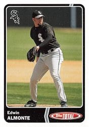 2003 Topps Total Base Set Edwin Almonte #12 card