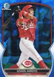 2023 Bowman Sapphire Edition Base Set Edwin Arroyo #BCP-66 card