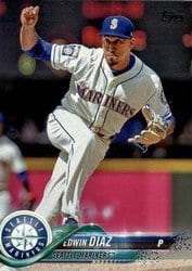 2018 Topps Base Set Edwin Diaz #321 card