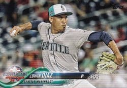 2018 Topps Update Base Set Edwin Diaz #US98 card