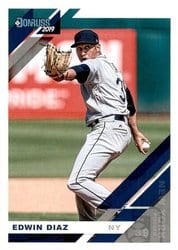 2019 Donruss Base Set Edwin Diaz #85 card