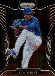2019 Panini Prizm Base Set Edwin Diaz #9 card