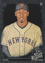 2019 Topps Allen & Ginter X Base Set Edwin Diaz #43 card