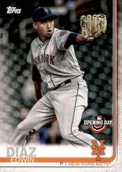2019 Topps Opening Day Base Set Edwin Diaz #113 card