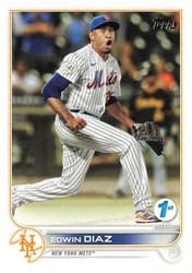 2022 Topps 1st Edition Base Set Edwin Diaz #267 card
