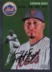 2023 Topps Chrome Platinum Anniversary Base Set Edwin Díaz #275 card